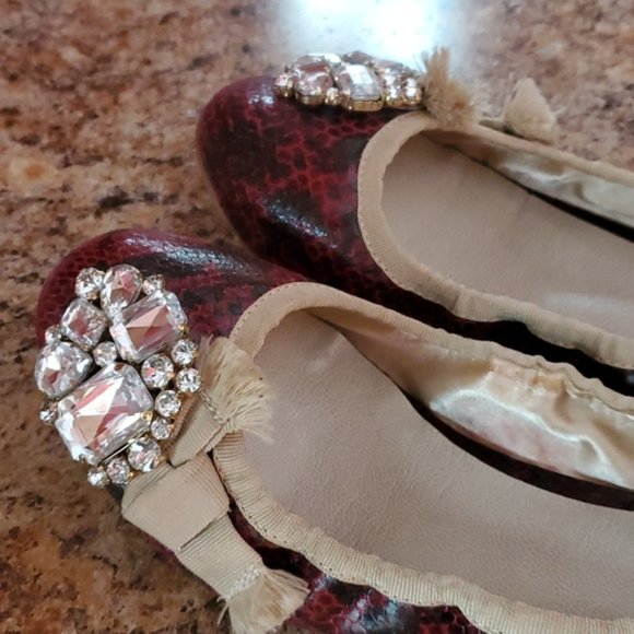 🖤Mia🖤 jeweled flats, size 8 - Picture 2 of 9